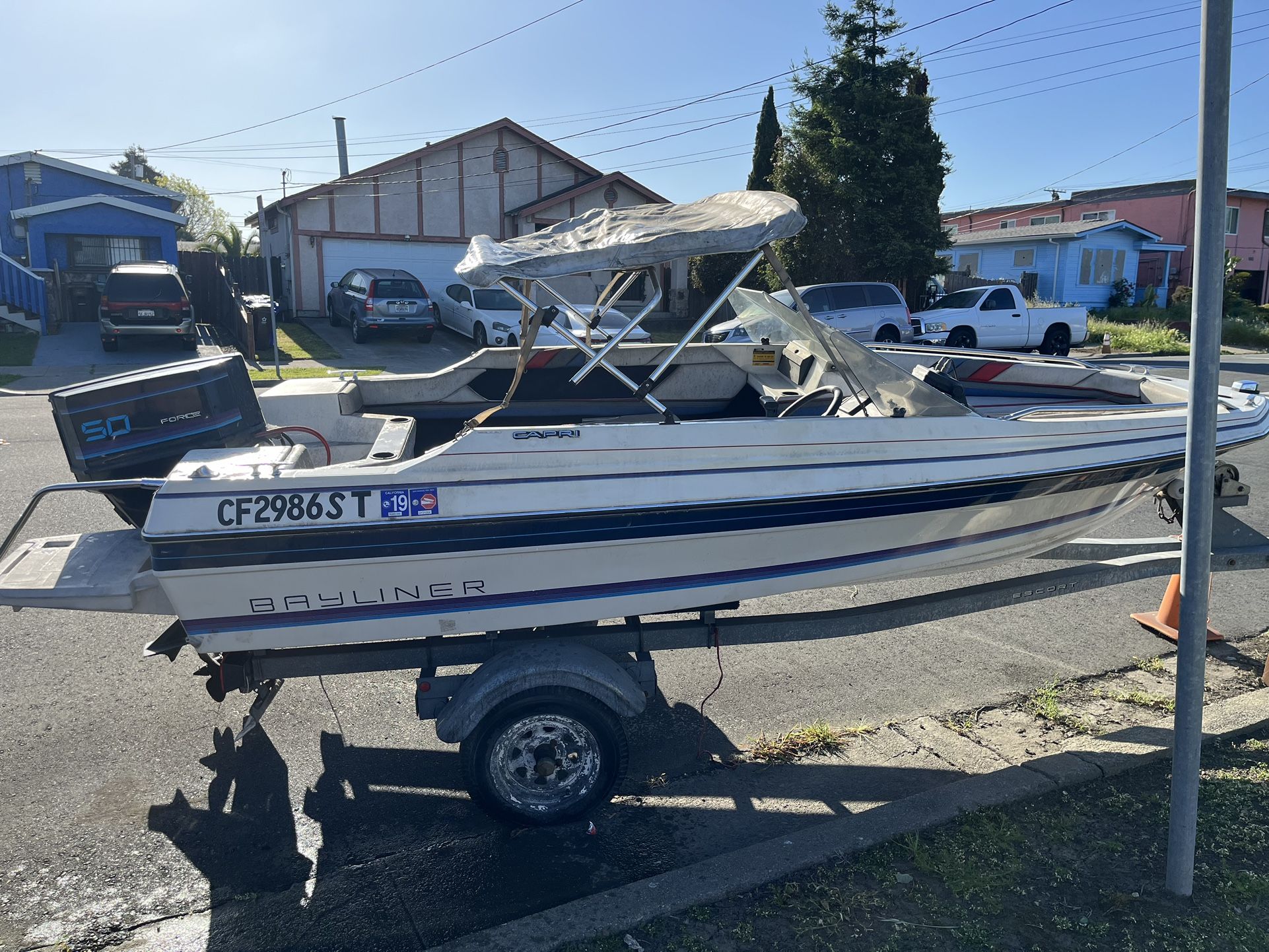 Small Boat w Trailer