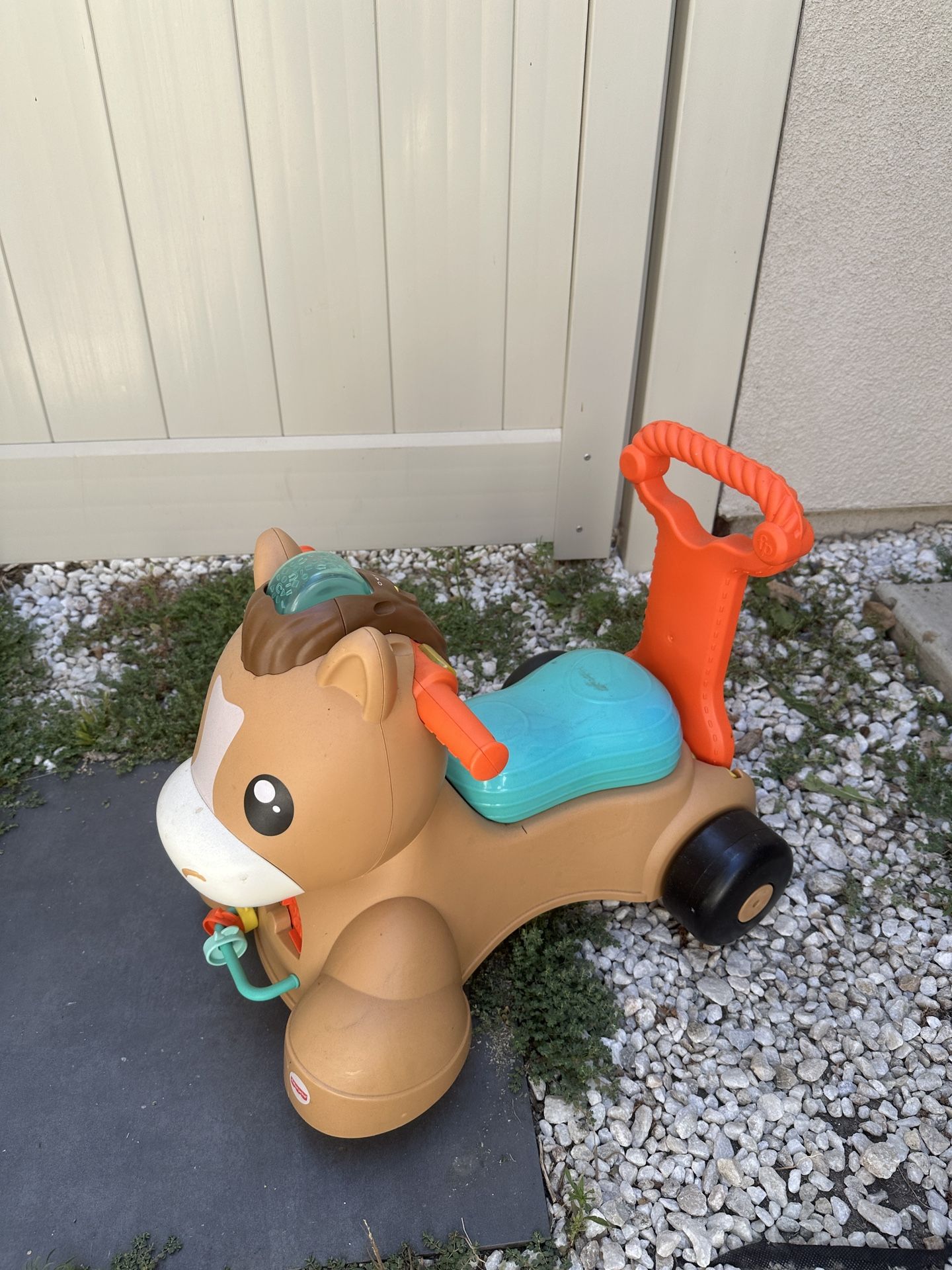 Fisher Price Walk Bounce And Ride Pony