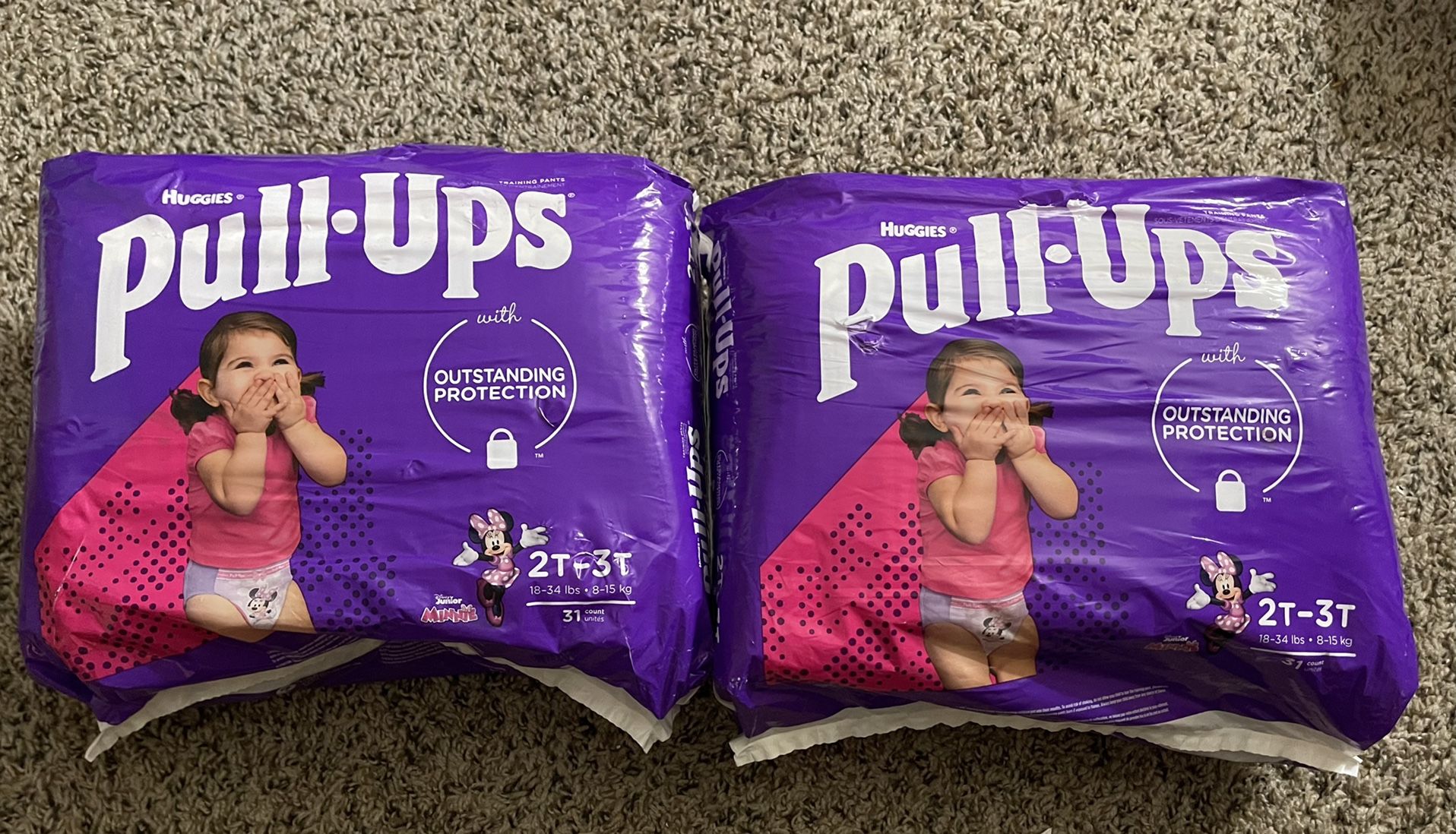 Brand New Huggies Pull Ups Size 2T-3T 