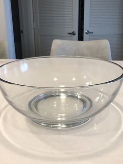 Glass Serving Bowl