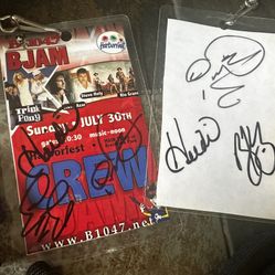 Autographed Trick Pony Lanyard - Country Music