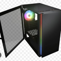 COUGAR PURITY BLACK RGB PC CASE
