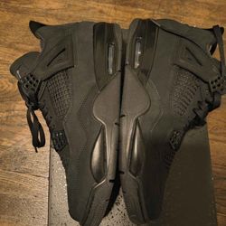 New Jordan 4 black cats size 11.5