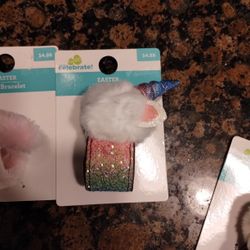 Girls Easter Slap Bracelet