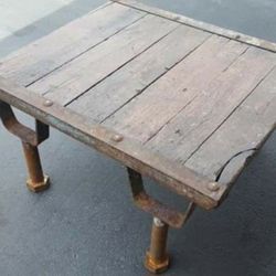 Industrial Coffee Table Man Cave 