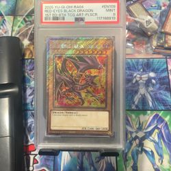 Psa 9 Red Eyes Black Dragon 