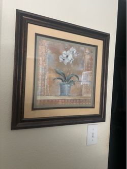 Framed artwork