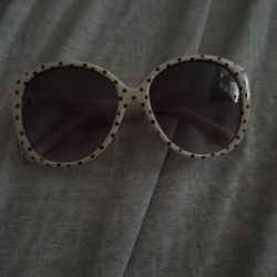 Black Polka Dot Sunglasses