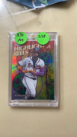 Ronald Acuña jr SSP highlight reels /99