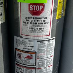 Water heater 38gallons