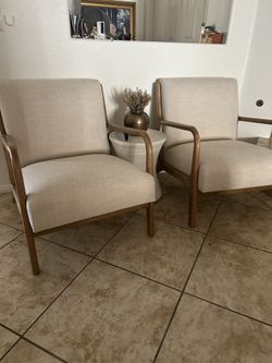 Esters Wood Arm Chair Threshold