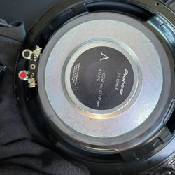 Pioneer 1400  Watt Subwoofers 