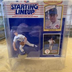 1990 Nolan Ryan Starting Line Up Collectible