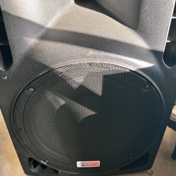 Pair Of Adkins Professional Audio Speakers