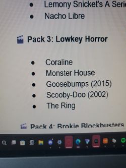 THE BROKIE PROJECT PACK 3 Lowkey horror 5 MOVIES 1 disc