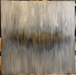 Abstract canvas 36x36”