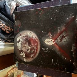 Space Art on Canvas