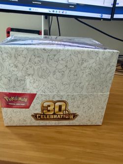 Pokemon 30th anniversary tin display box