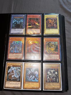 Yu-Gi-Oh! Rare Card Collection Binder Page