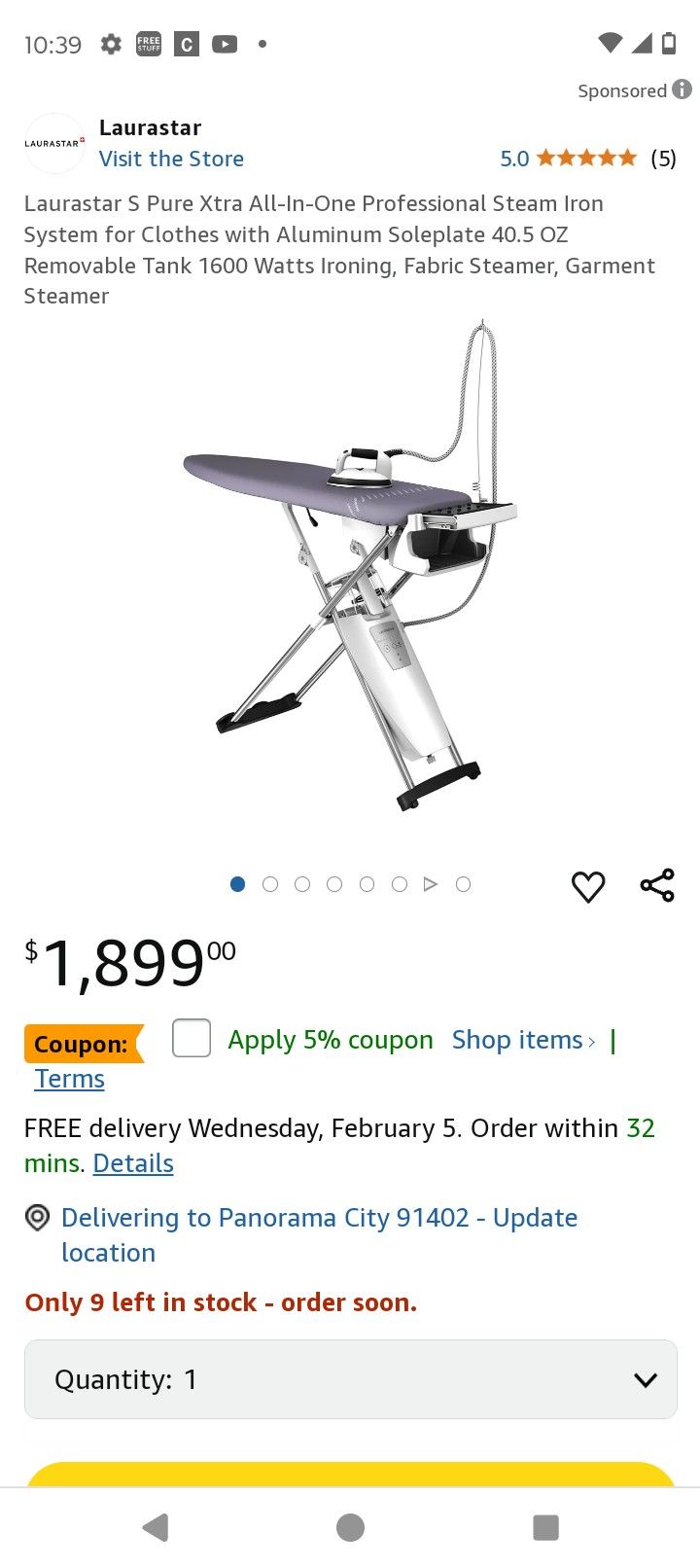 I Have This In Good Condition At Storage Laurastare Pro Ironing System
