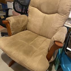Glider Rocker with Ottoman