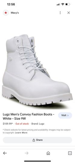 Size 13 White Lugz Shoes 