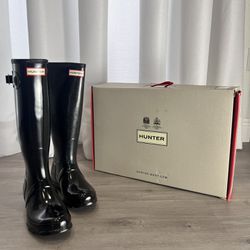 HUNTER Original Tall Gloss Rain Boots