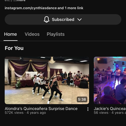Quinceanera Vals y Baile Sorpresa