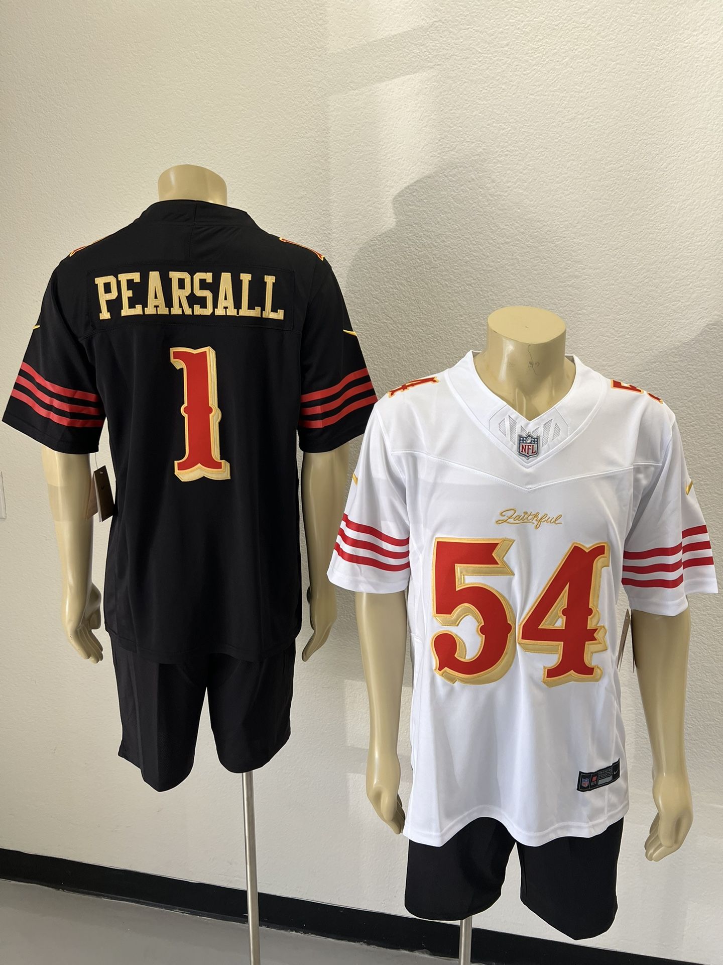 49ers Rivals Jersey Black and White