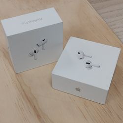 Apple Airpods Pro 2nd Gen Brand New - BEST DEAL IN TOWN, 90 DAYS WARRANTY UPTO 6 MONTHS