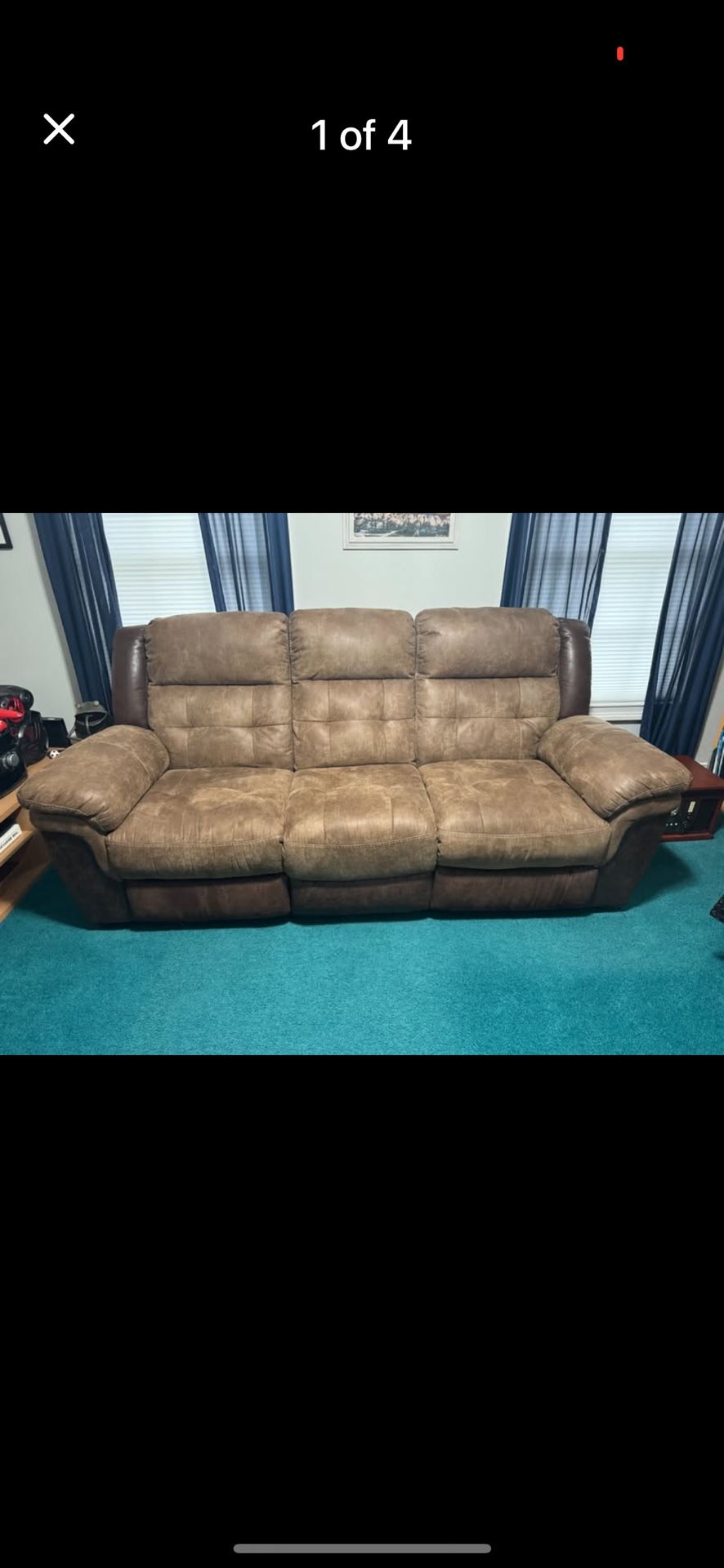 Automatic Reclining Couch - GREAT Condition - Very Comfortable