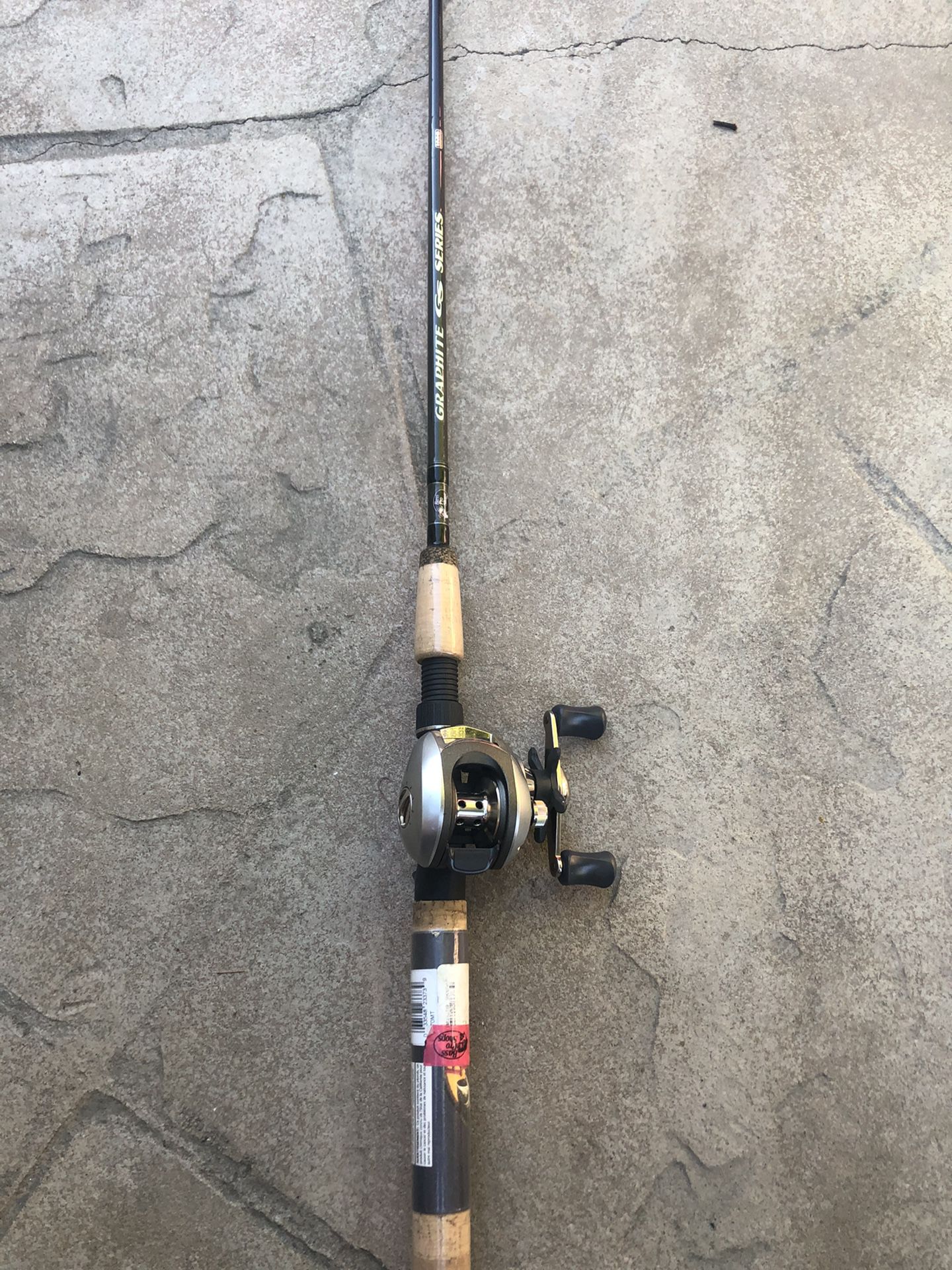 Fishing Baitcaster rod and reel combo