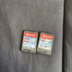 Nitendo Jurassic world & Marvel