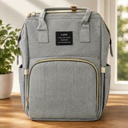 Houscly Diaper Bag Backpack with Changing Station, 25L Large Capacity