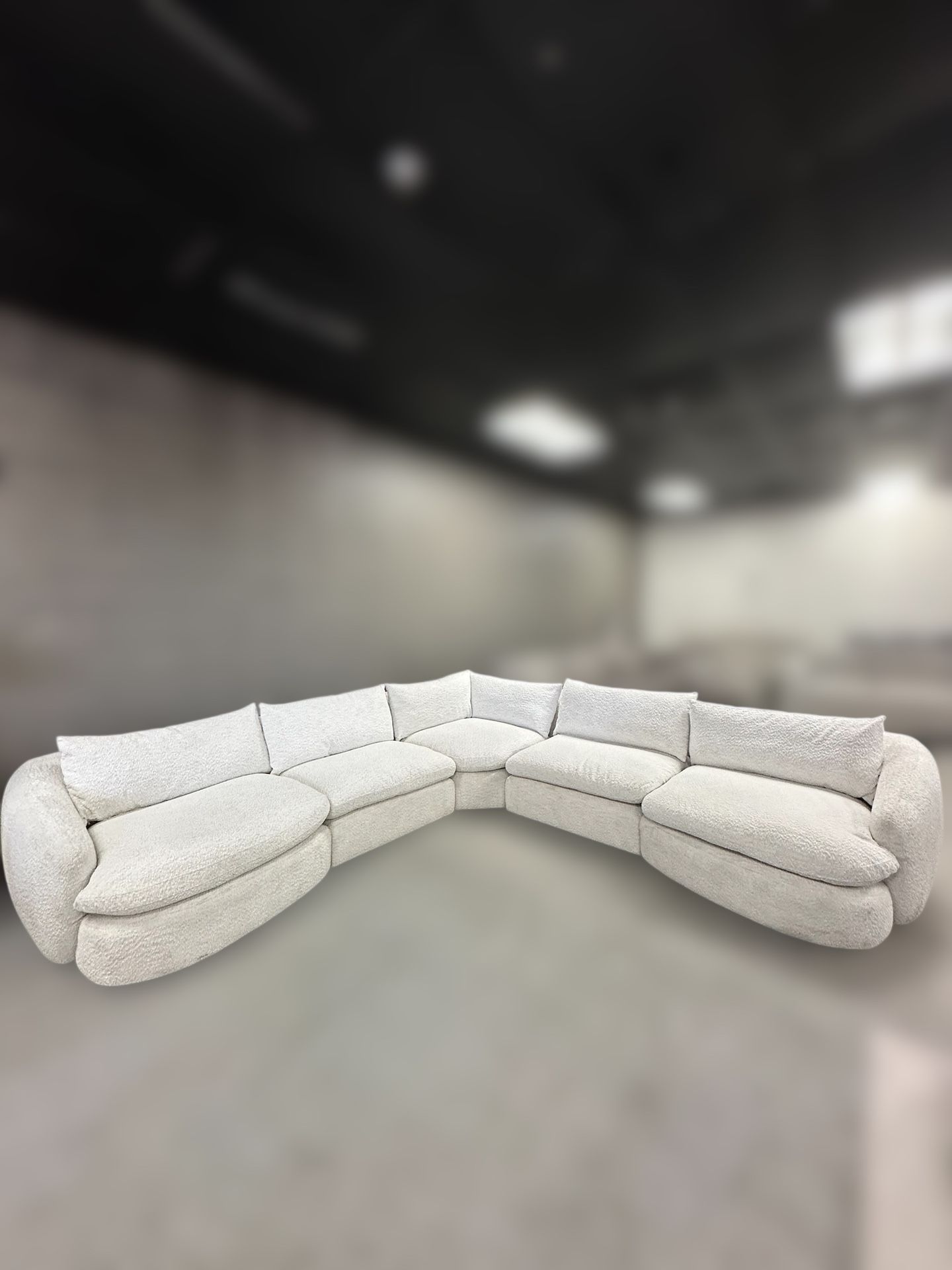 Holley 5-Piece Modular Fabric Sectional