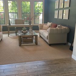 Living Room Sofa, Love Seat, Coffee Table, Side Table 