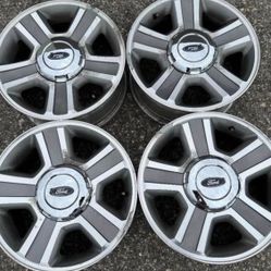 17” FORD F-150 EXPEDITION WHEELS LARIAT XLT PLATINUM XL WE FINANCE SET RIMS 