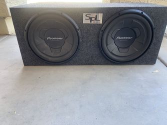 Pioneer Car Audio Subwoofer Box