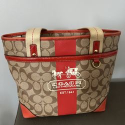 Original Coach.  Signature. Hand Bag   