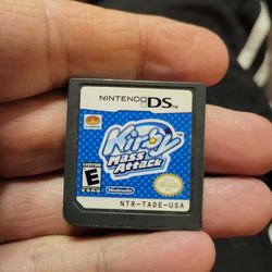 Nintendo Ds Kirby Mass Attack Authentic Works Perfectly 