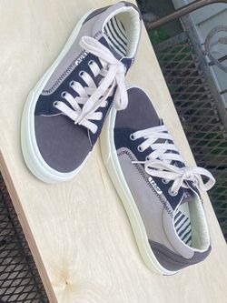 Taos Two-Tone Canvas Low-Top Sneakers
