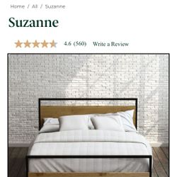 Zinus Mattress and Bed Frame