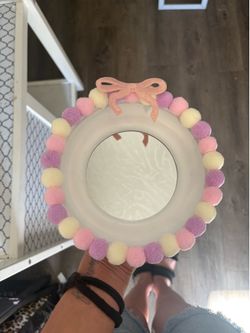Small girly mirror.