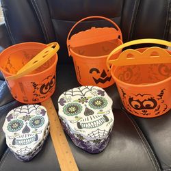 McDonald Happy Meal Halloween Buckets