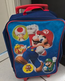 Super Mario luggage