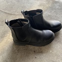 Girls Black Boots