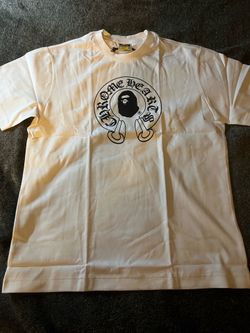 White bape t-shirt