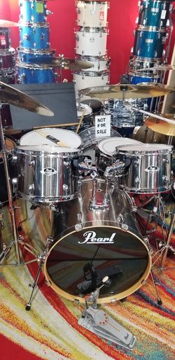 Pearl Export Drum Set 5pc Complete Set