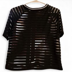 Black Stripes T Shirt