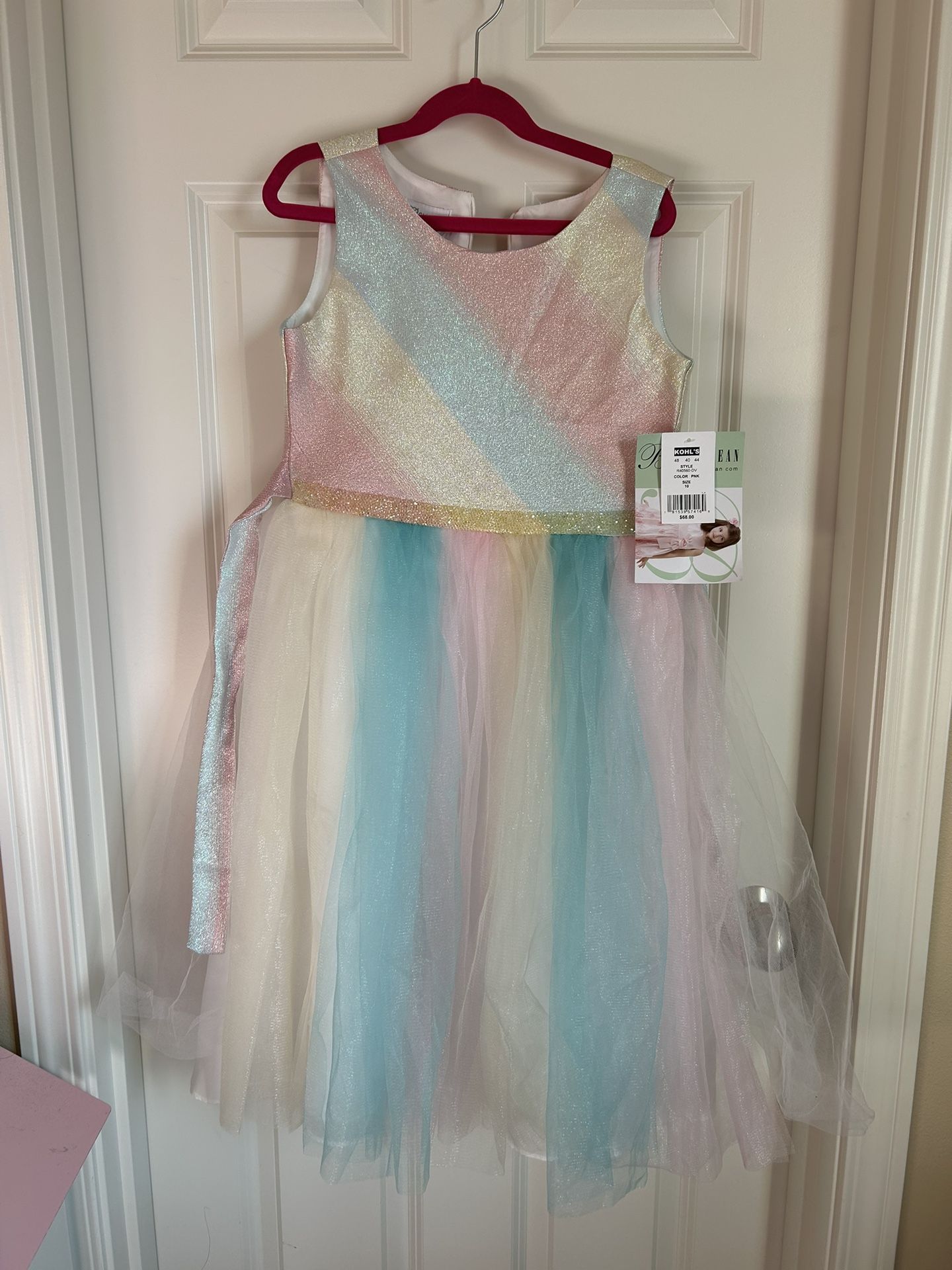Pretty Colorful Dress BRAND NEW With TAGS For Youth Size 10